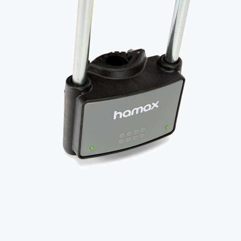 Hamax Kiss сива седалка за велосипед със задна рамка 551052_HAM 5