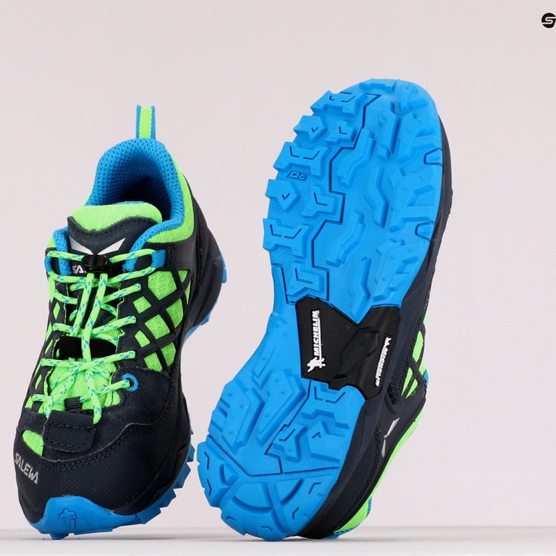 Salewa Wildfire детски ботуши за трекинг синьо-зелени 00-0000064007 9