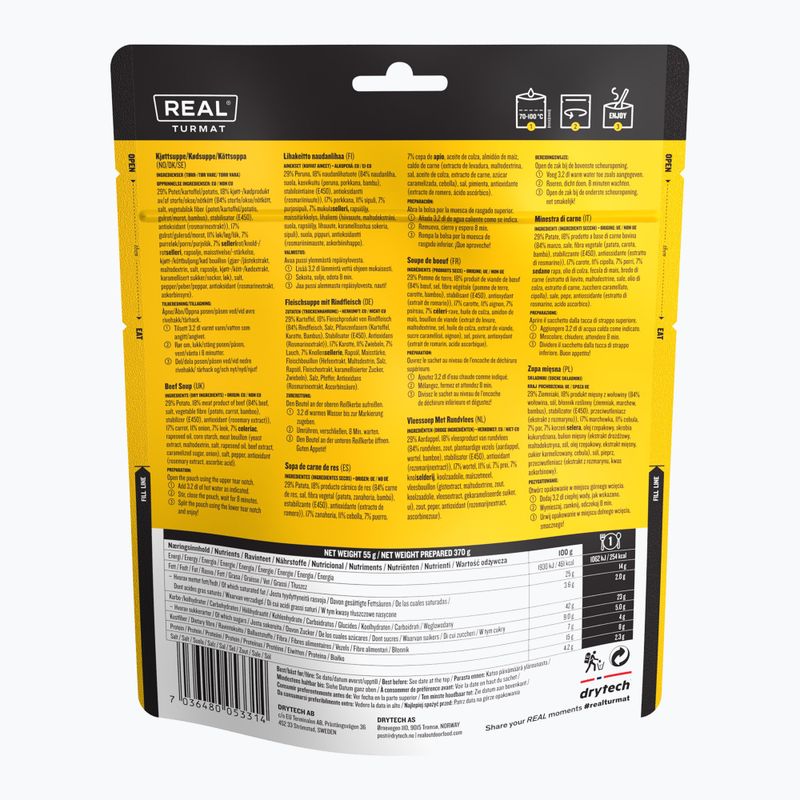 Лиофилизирана храна Real Turmat Beef Soup 55 g 2