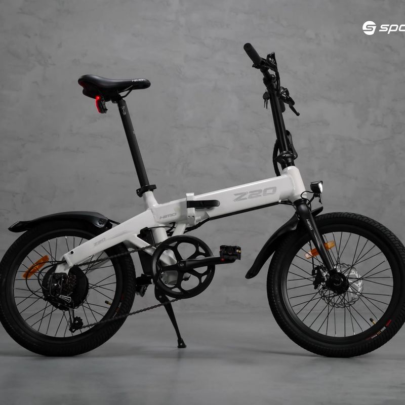 HIMO Z20 Max електрически велосипед бял 17