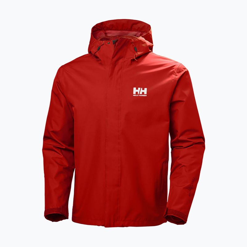 Helly Hansen Seven J мъжко дъждобранно яке червено 62047_222 5