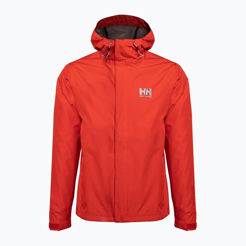Helly Hansen Seven J мъжко дъждобранно яке червено 62047_222
