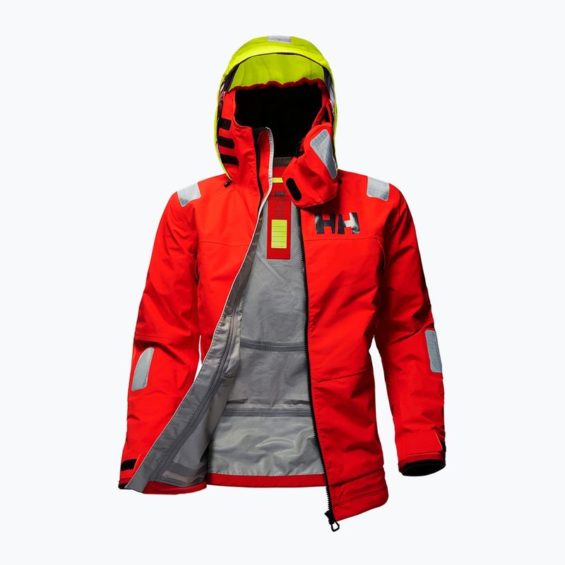 Мъжко ветроходно яке Helly Hansen Aegir Race alert red 4