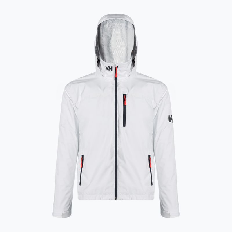 Мъжко яке за ветроходство Helly Hansen Crew с качулка White 33875_001 2