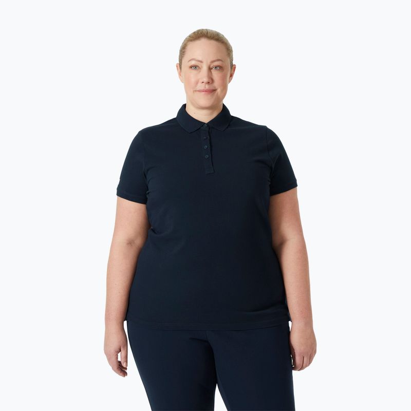 Дамска поло тениска Helly Hansen Crew Pique 2 Polo navy