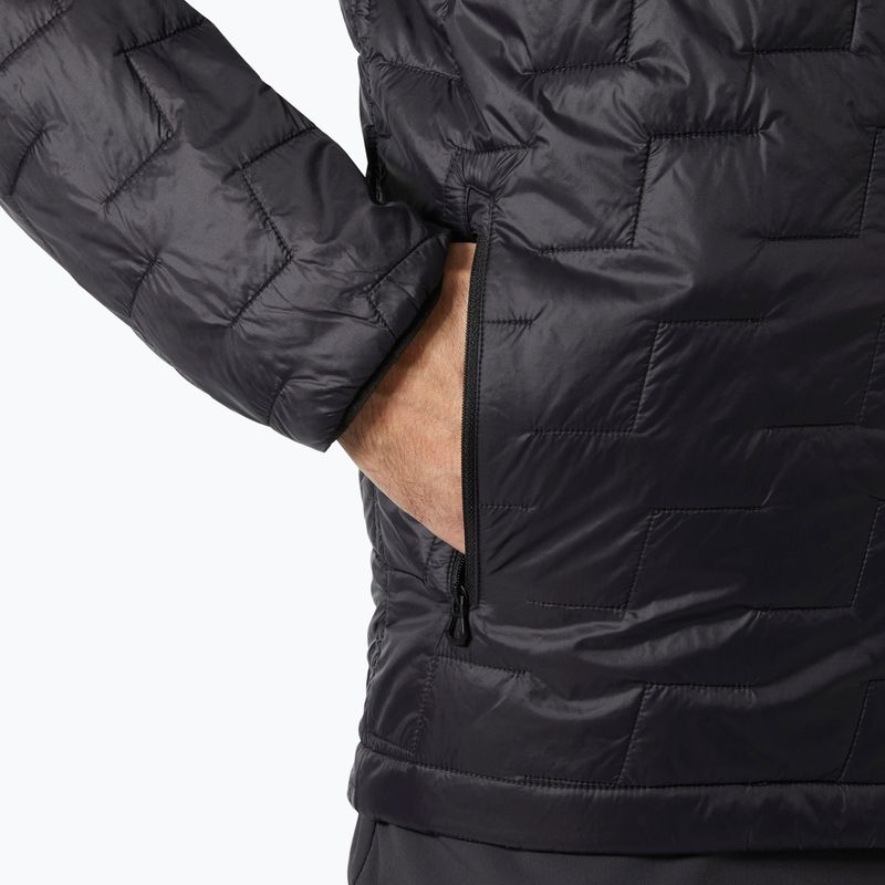 Helly Hansen Lifaloft хибридно яке с качулка и изолатор, черно, матово 4