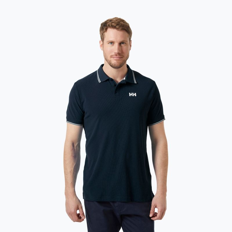 Мъжка поло тениска Helly Hansen Kos Polo navy