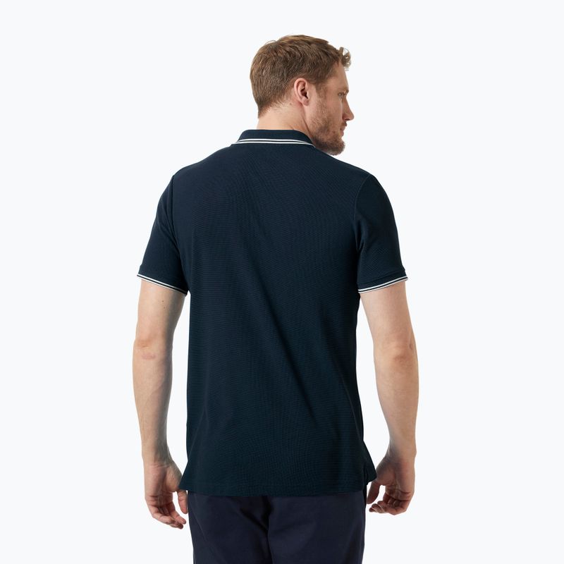 Мъжка поло тениска Helly Hansen Kos Polo navy 2