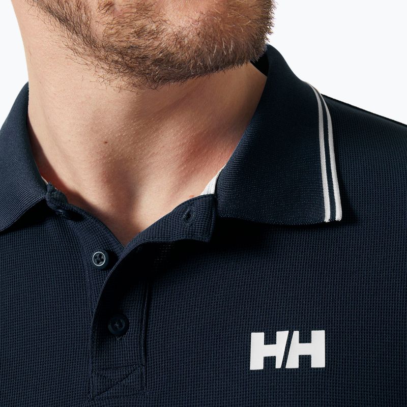 Мъжка поло тениска Helly Hansen Kos Polo navy 3