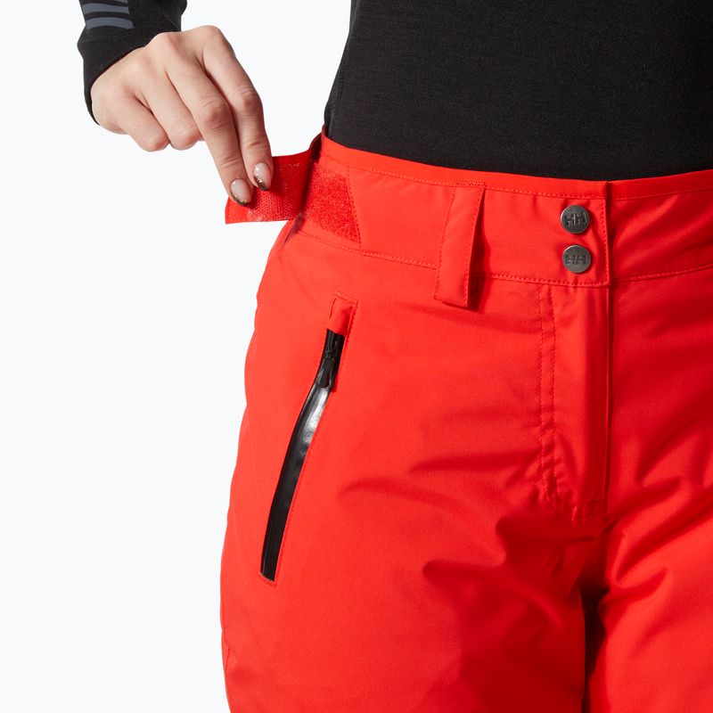 Дамски ски панталони Helly Hansen Legendary Insulated alert red 3