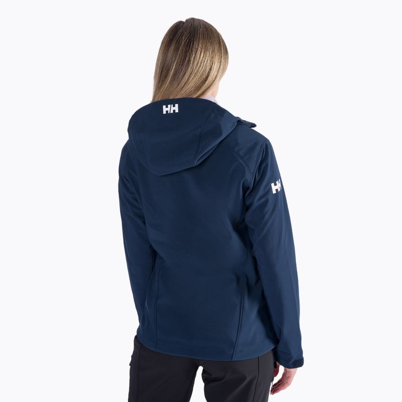 Helly Hansen дамско софтшел яке Paramount Hood тъмно синьо 62988_597 3