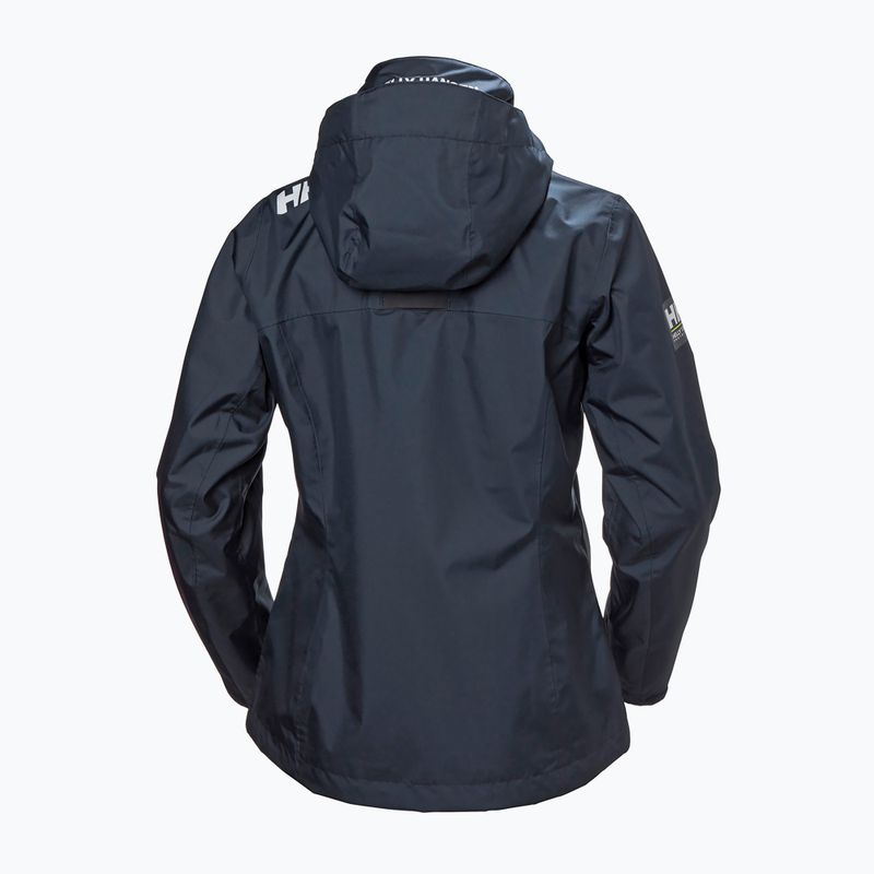 Дамско яке Helly Hansen Crew с качулка и мидипласт тъмносиньо 33891_598 2