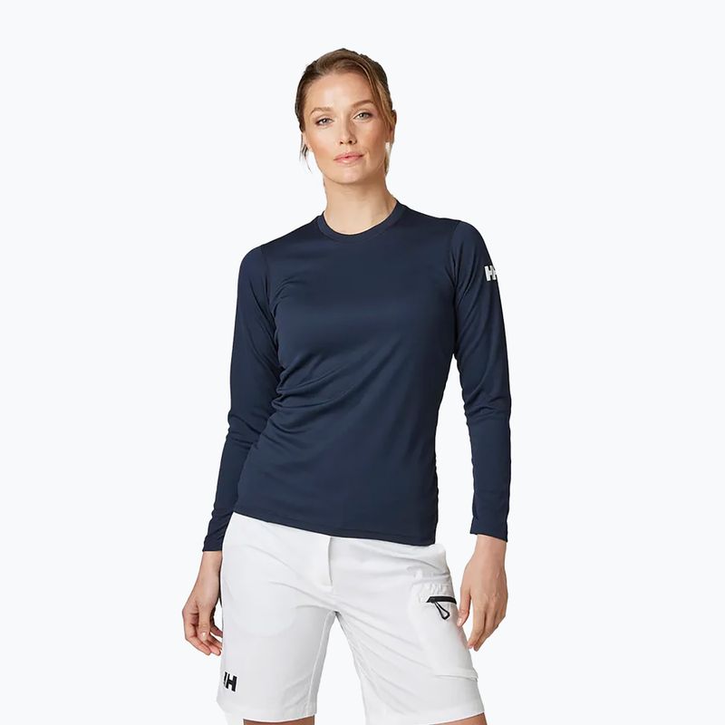 Helly Hansen дамска риза за трекинг Hh Tech Crew тъмно синьо 48374_597