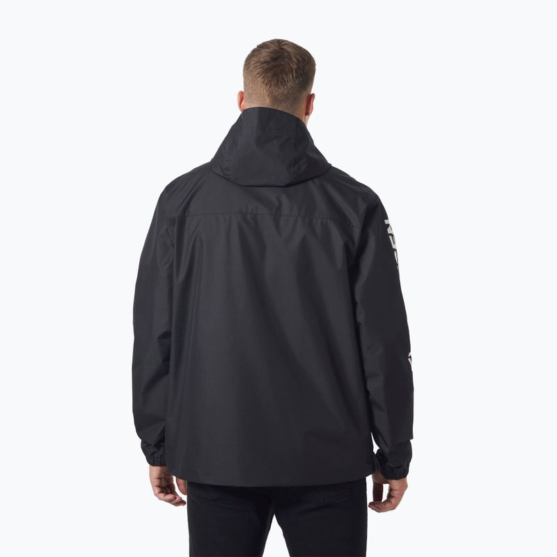 Дамско яке за дъжд Helly Hansen Ervik black 2