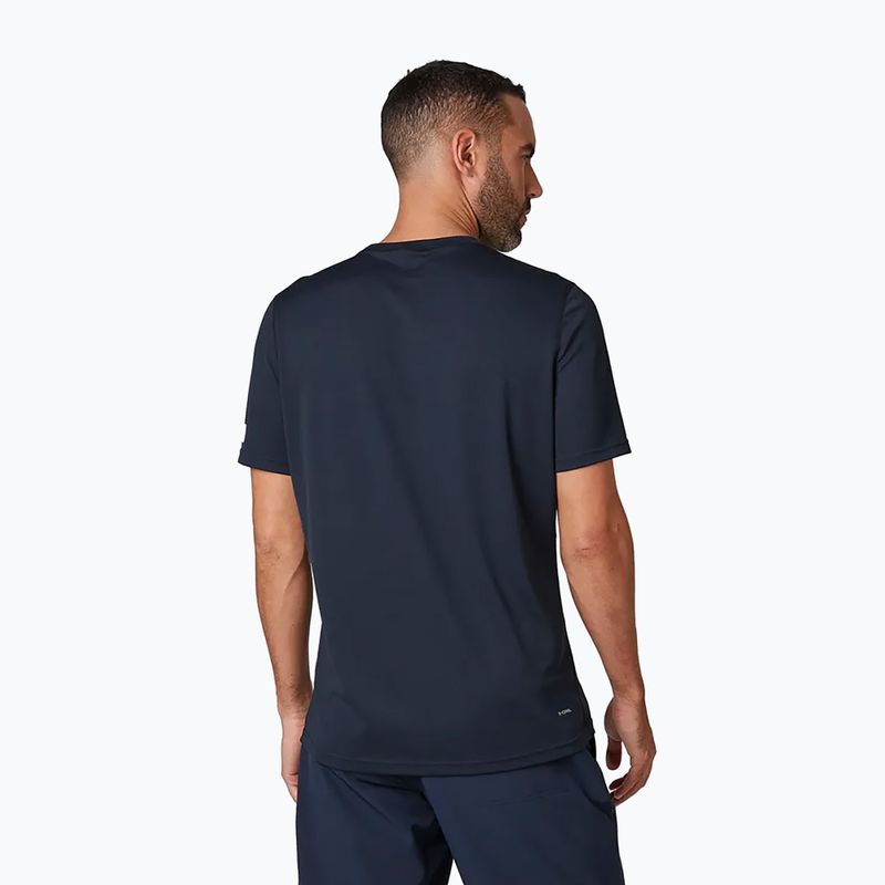Мъжка риза Helly Hansen Hh Tech trekking shirt navy blue 48363_597 2