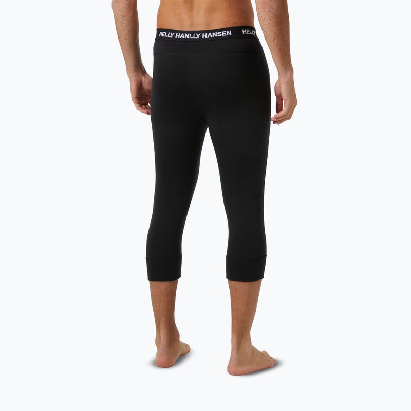 Мъжки термоактивни панталони Helly Hansen Lifa Merino Midweight 3/4 black 2