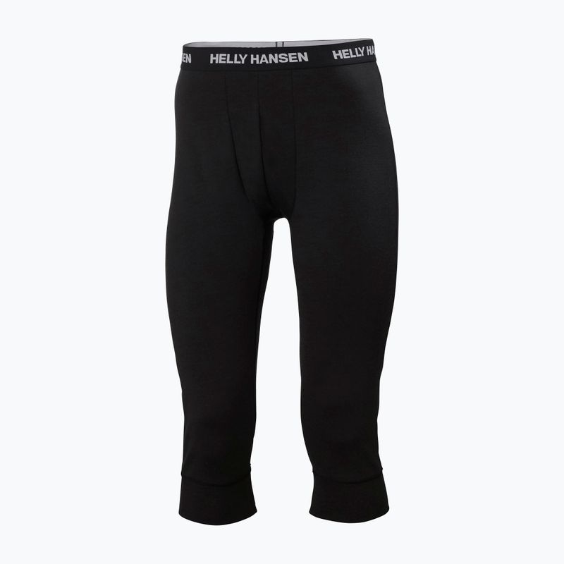 Мъжки термоактивни панталони Helly Hansen Lifa Merino Midweight 3/4 black 4