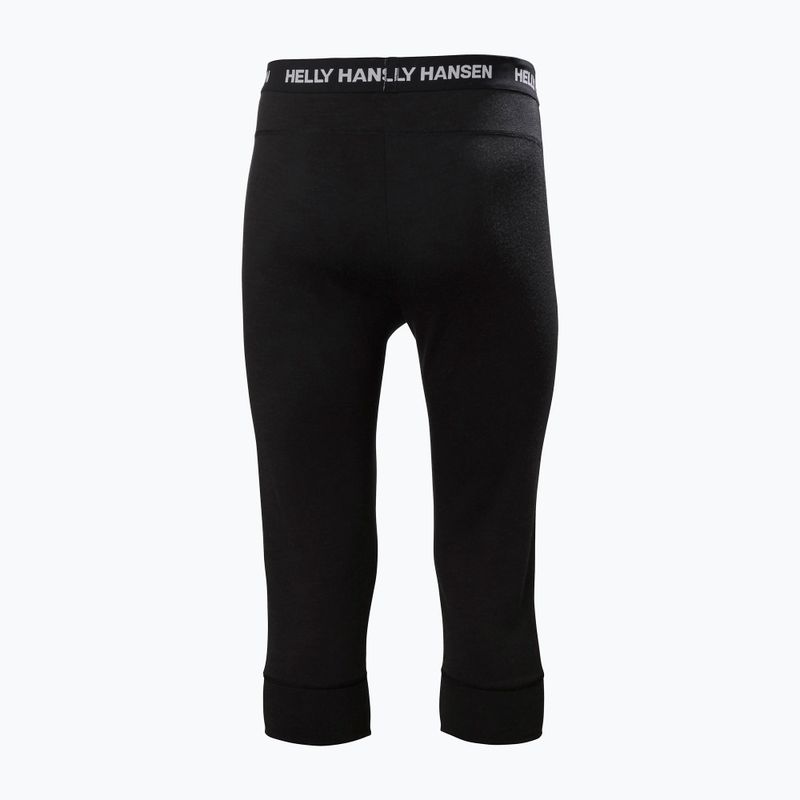 Мъжки термоактивни панталони Helly Hansen Lifa Merino Midweight 3/4 black 5