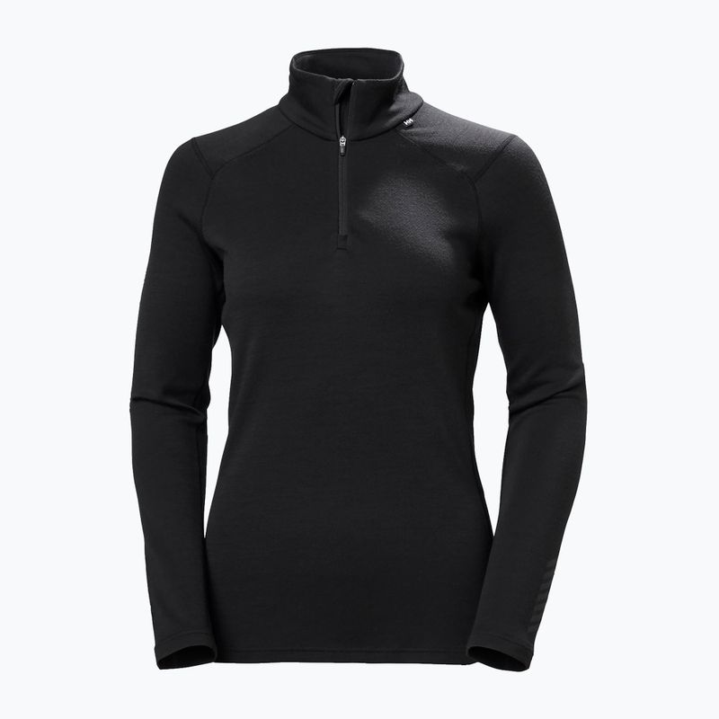 Дамски термоактивен суитшърт Helly Hansen Lifa Merino Midweight 1/2 Zip black 5