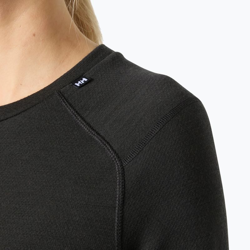 Дамски термоактивен суитшърт Helly Hansen Lifa Merino Midweight black 3