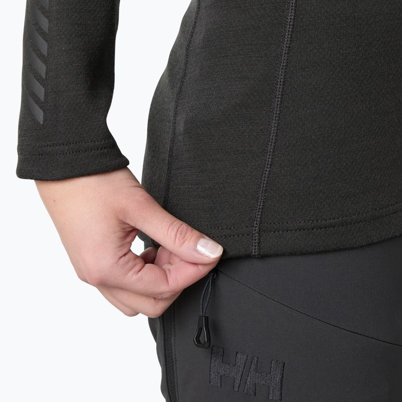 Дамски термоактивен суитшърт Helly Hansen Lifa Merino Midweight black 4