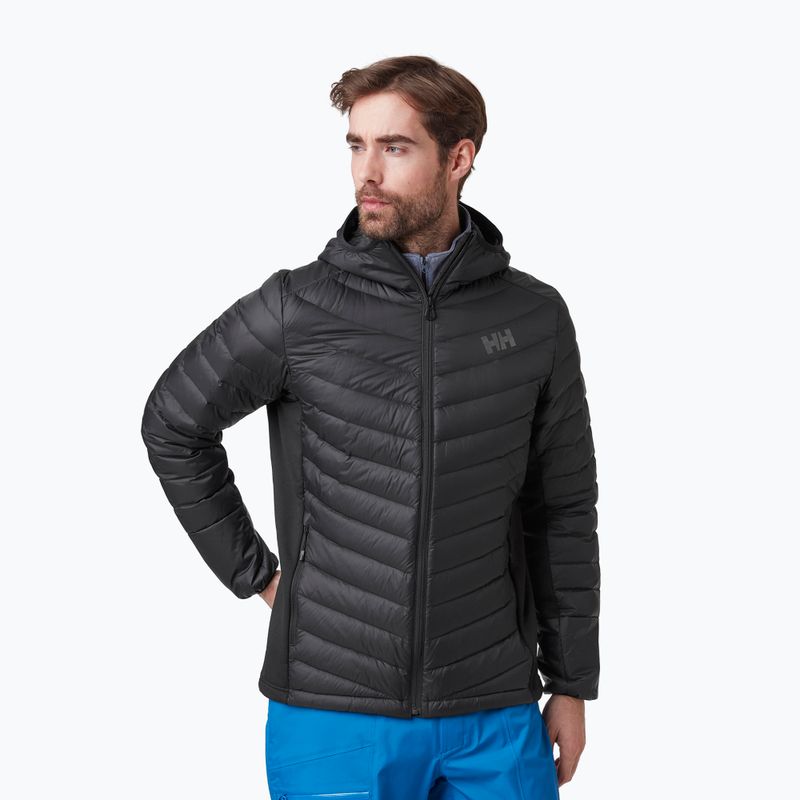 Helly Hansen мъжко яке Verglas Hooded Down Hybrid Ins 990 черно 63007