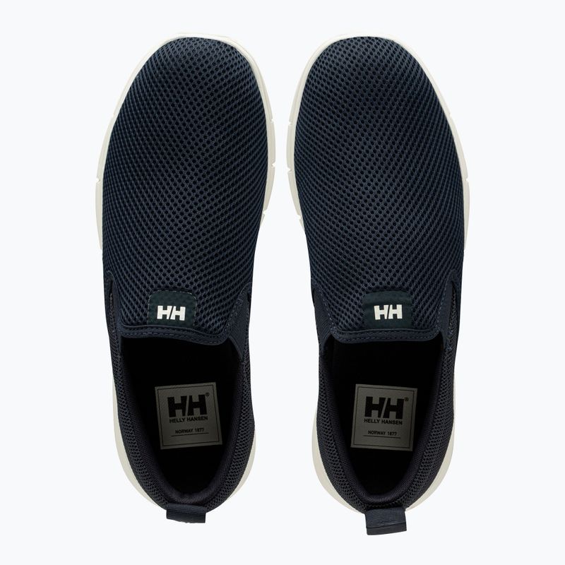 Мъжки обувки за ветроходство Helly Hansen Ahiga Slip-On navy / off white 12