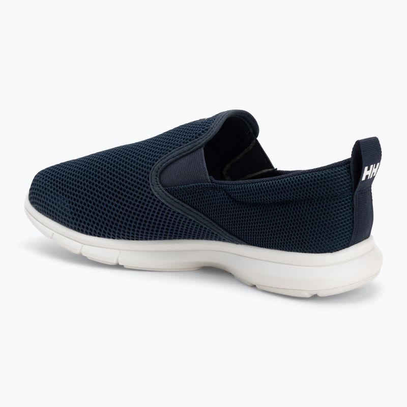 Мъжки обувки за ветроходство Helly Hansen Ahiga Slip-On navy / off white 3