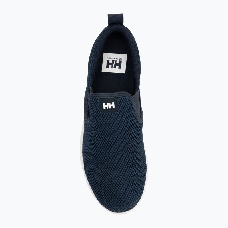 Мъжки обувки за ветроходство Helly Hansen Ahiga Slip-On navy / off white 5