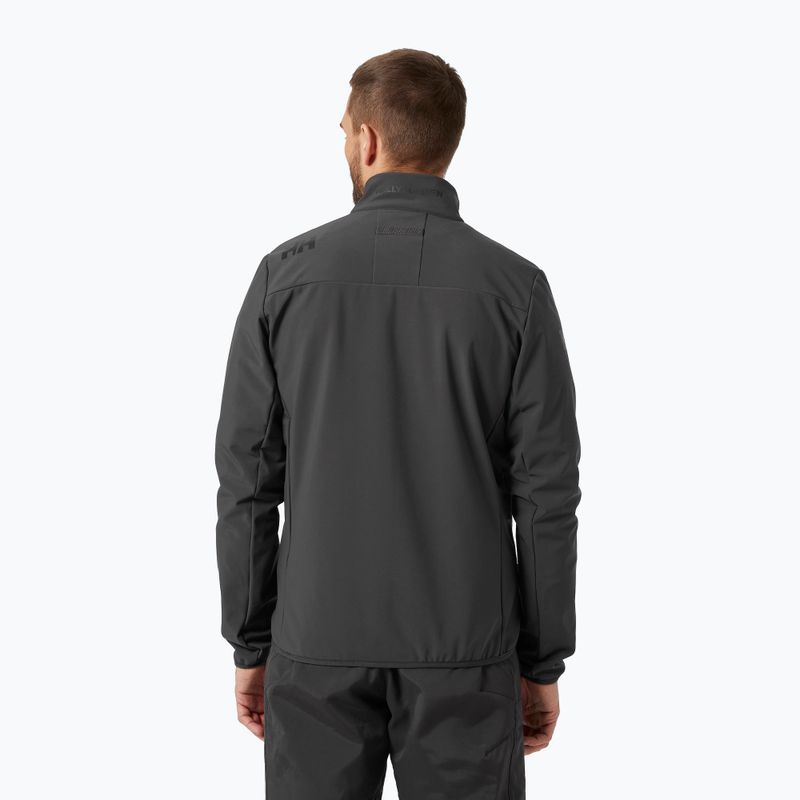 Мъжко яке Helly Hansen Crew Softshell 2.0 Sailing Jacket Black 30223_980-S 2