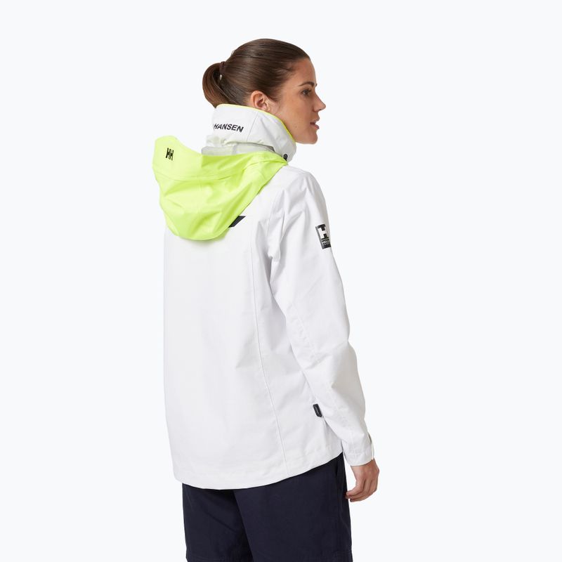 Ветроходно яке Helly Hansen W Salt Navigator white за жени 2