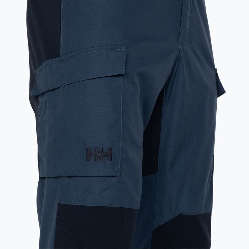 Мъжки панталони за трекинг Vandre Tur 576 синьо-зелен 62698 на Helly Hansen 3