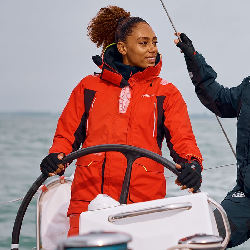 Musto BR2 Offshore 2.0 дамско ветроходно яке true red 3