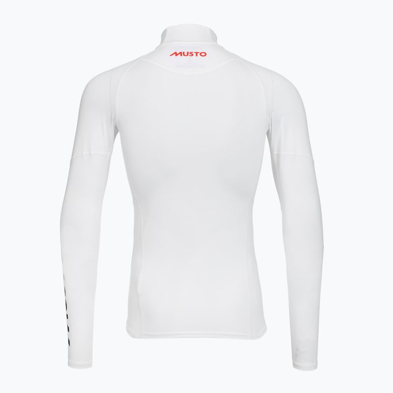Мъжка блуза с дълъг ръкав за плуване Musto Championship Rash Guard white 2
