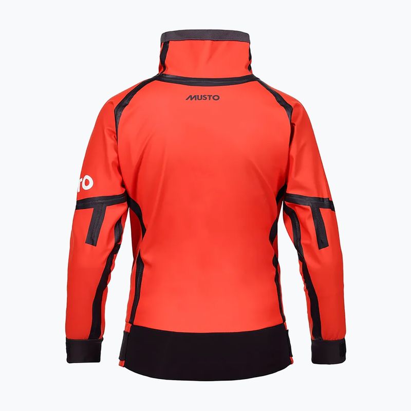 Детски ветроходен суичър Musto Championship Aqua Top 2.0 Jr oxy fire 2