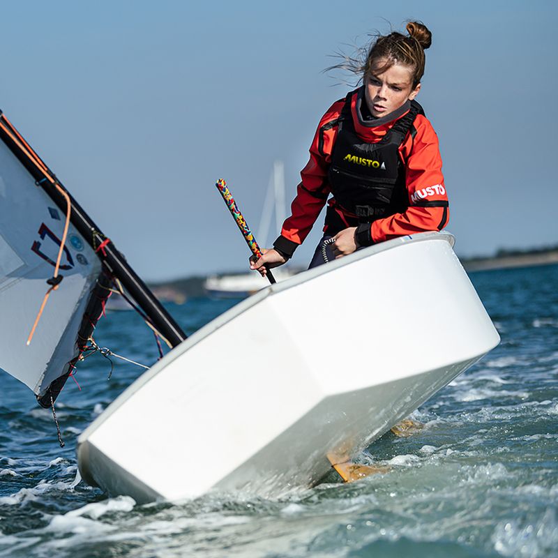 Детски ветроходен суичър Musto Championship Aqua Top 2.0 Jr oxy fire 4