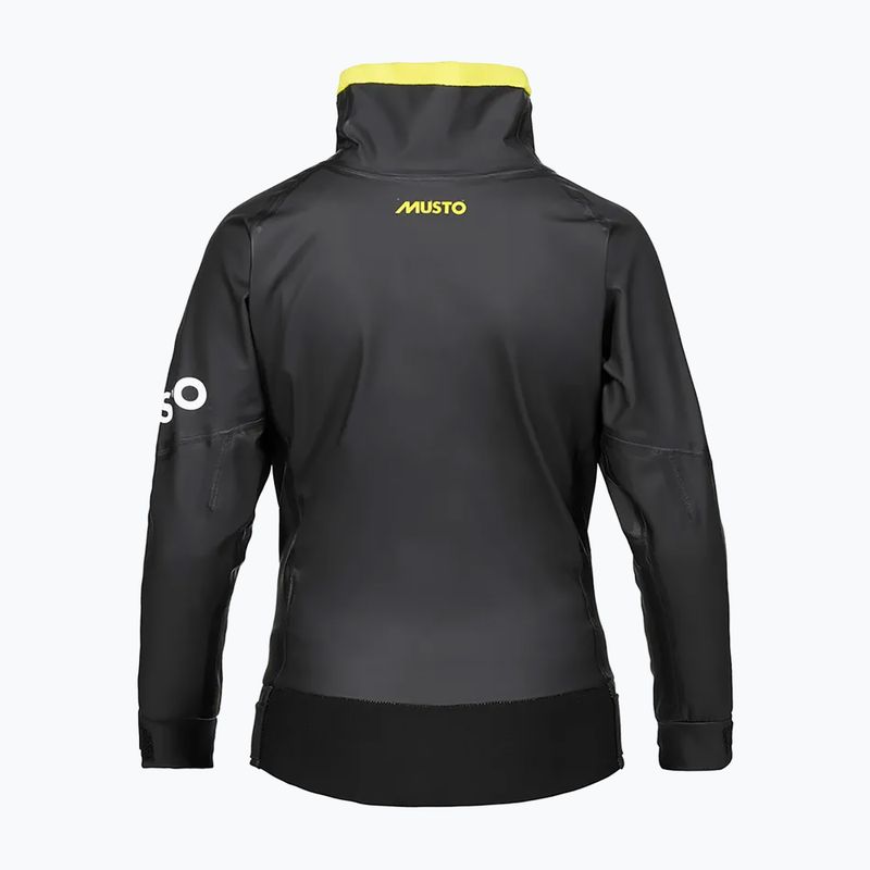 Детски ветроходен суичър Musto Championship Aqua Top 2.0 Jr black 2