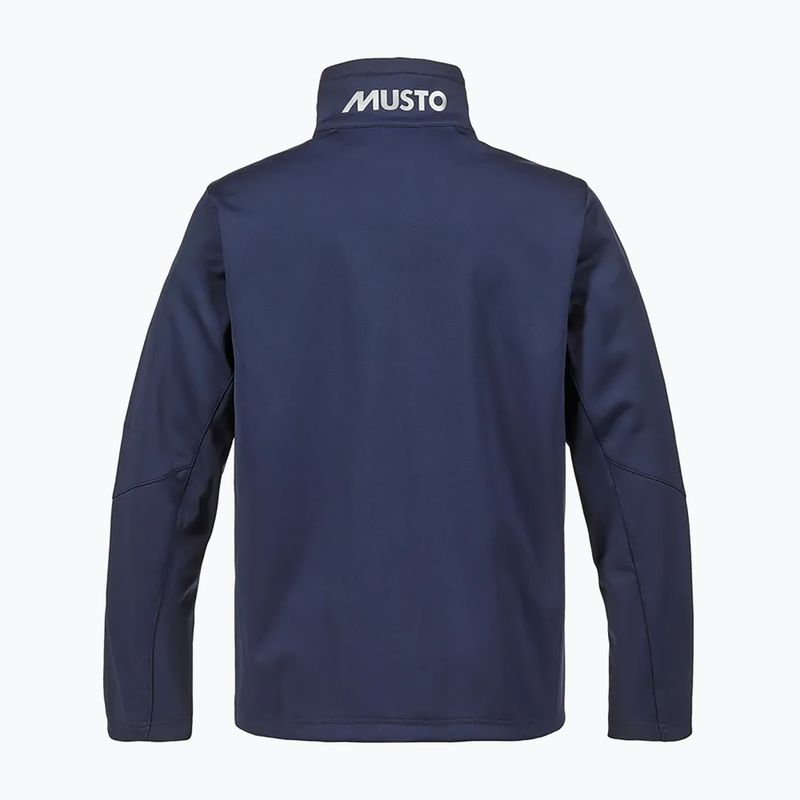 Мъжко ветроходно яке Musto Essential Softshell navy 2