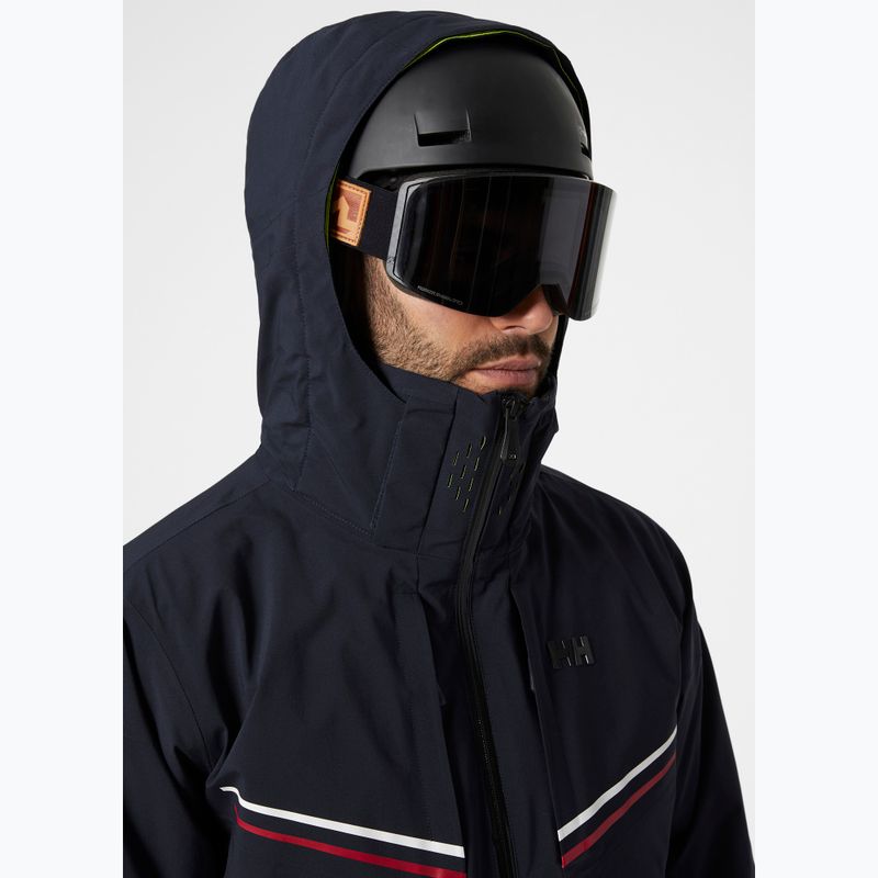 Мъжко ски яке Helly Hansen Alpha Infinity в тъмносиньо 3