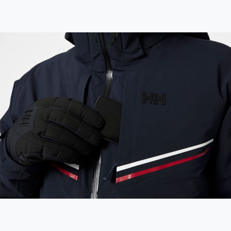 Мъжко ски яке Helly Hansen Alpha Infinity в тъмносиньо 4