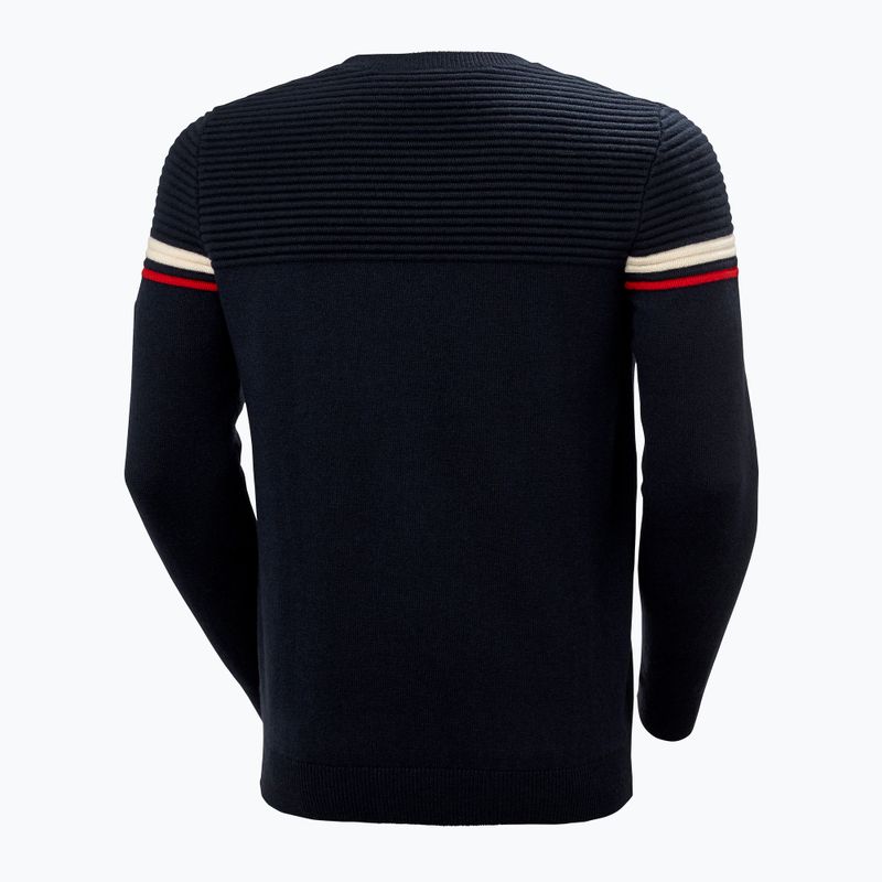 Мъжки пуловер Helly Hansen Carv Knitted navy 2