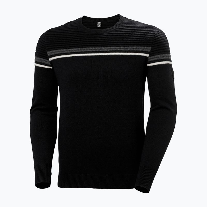 Мъжки плетен пуловер Helly Hansen Carv black