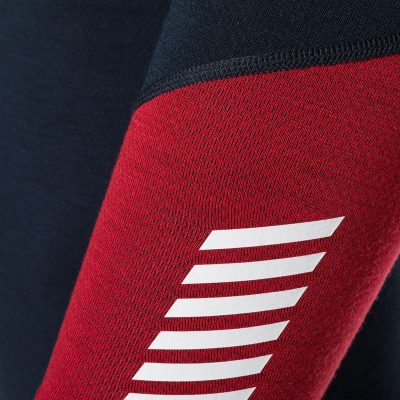 Мъжка термоактивна блуза Helly Hansen Lifa Merino Midweight 1/2 Zip navy 4