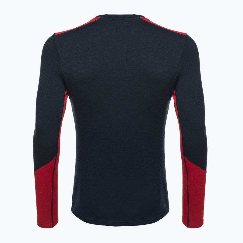 Мъжки термален суитшърт Helly Hansen Lifa Merino Midweight Crew navy 2