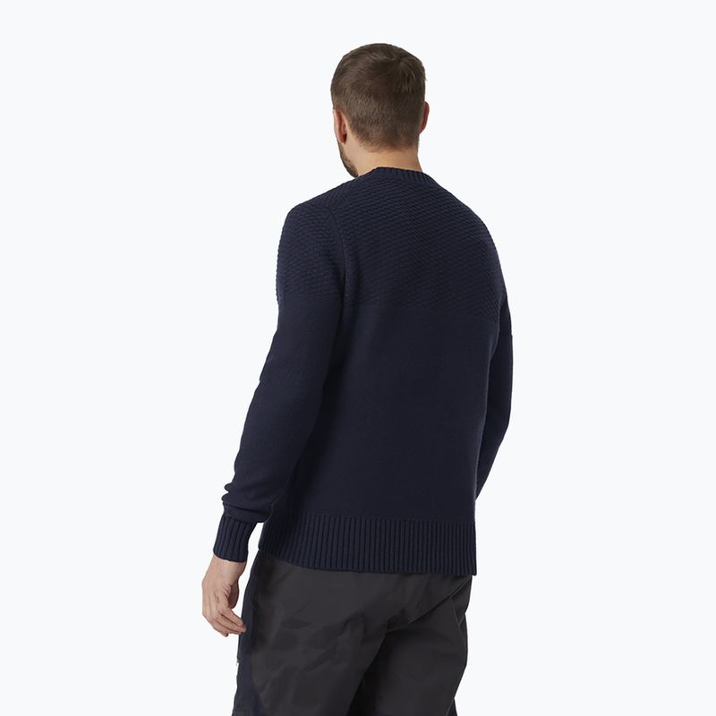 Helly Hansen мъжки ветроходен пуловер Arctic Ocean Knit тъмносин 34186_597 2