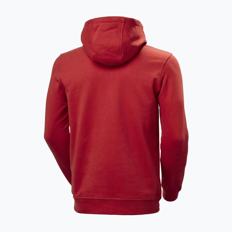 Мъжки суитшърт Helly Hansen HH Logo Hoodie red 2