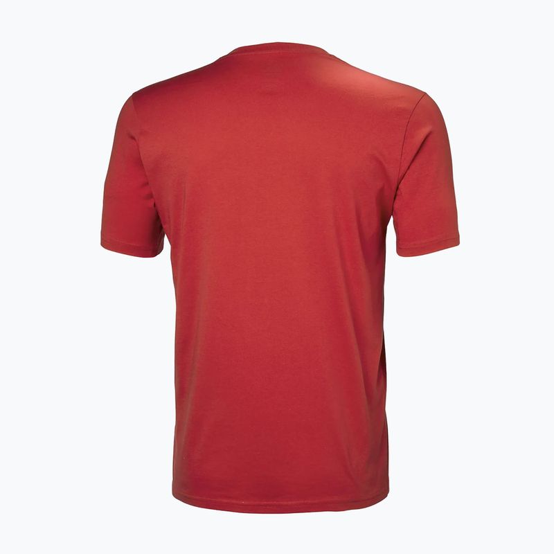 Мъжка тениска Helly Hansen HH Logo red 2