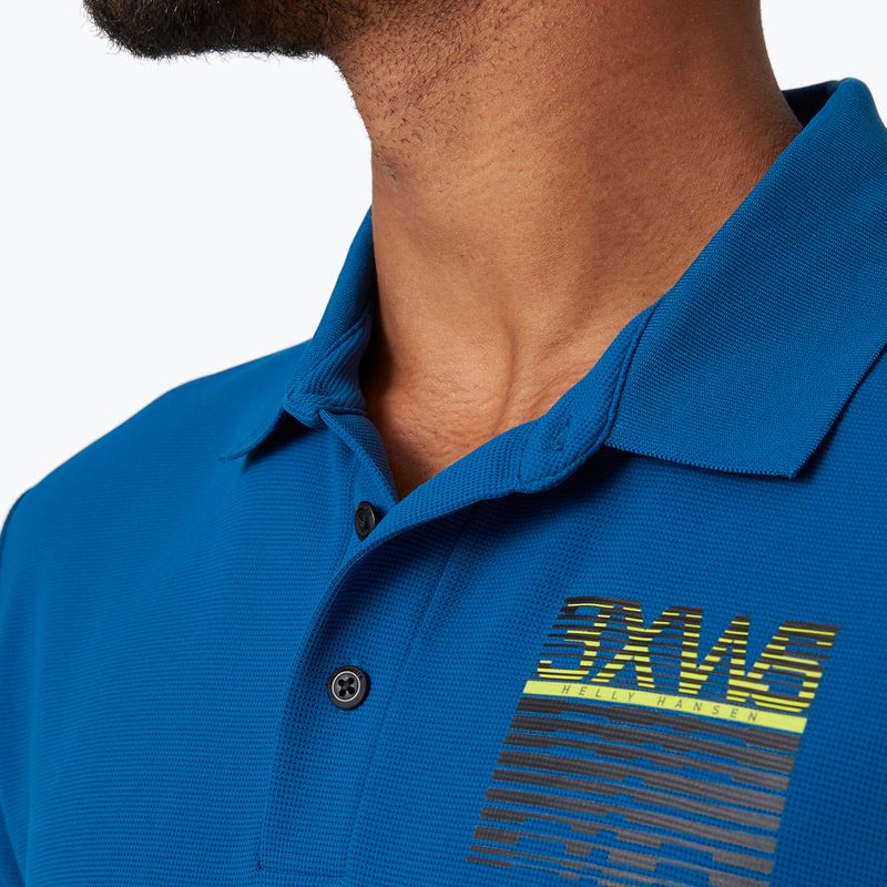 Helly Hansen HP Racing мъжка риза за трекинг синя 34172_606 3