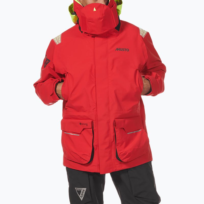 Мъжко ветроходно яке Musto MPX Gore-Tex Pro Offshore 2.0 true red 5