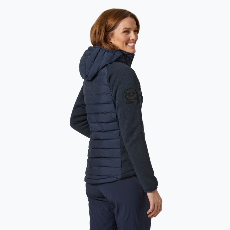 Дамско ветроходно яке Helly Hansen Arctic Ocean Hybrid Insulator navy 2